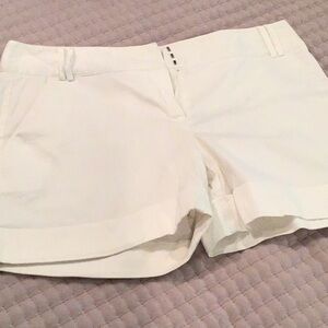Women's White Shorts
